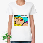 Женская футболка органик