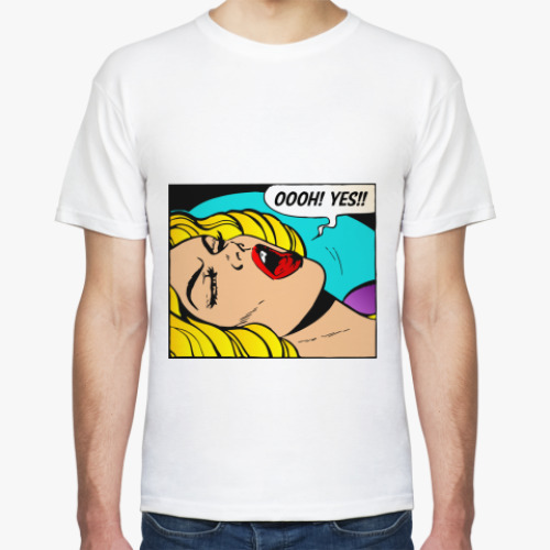 Футболка с принтом Страсть