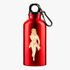 Металлическая бутылка 400 мл UV-DTF