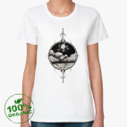 Женская футболка органик