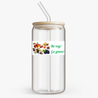 Банка с бамбуковой крышкой