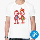 Мужская спортивная футболка