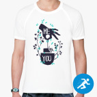 Мужская спортивная футболка