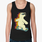 Медведь сноубордист