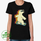 Женская футболка органик