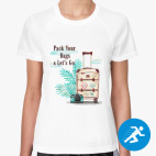 Женская спортивная футболка