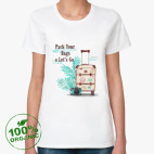 Женская футболка органик