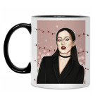 Кружка двухцветная