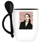 Кружка с ложкой