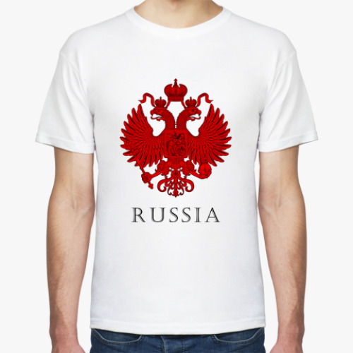 Футболка  герб России