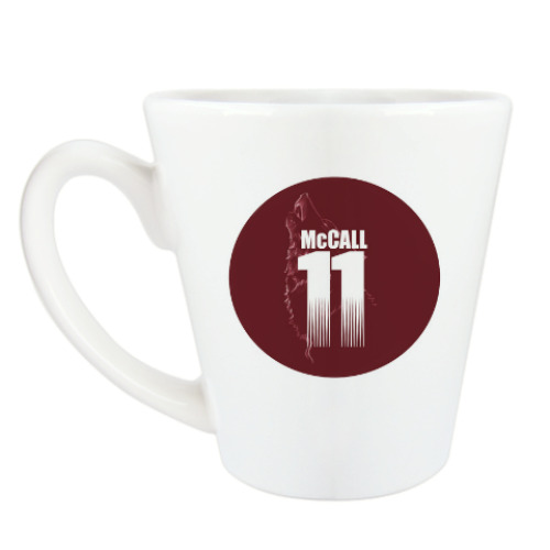 Чашка Латте с принтом МакКолл!