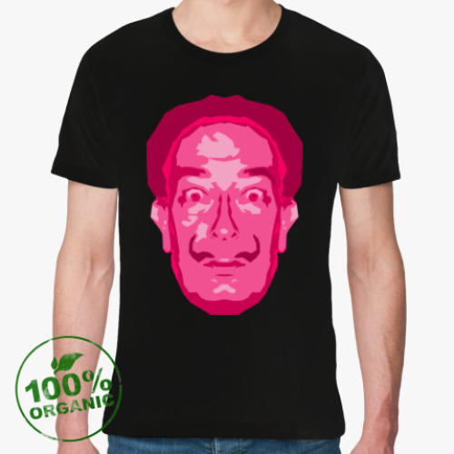 Футболка из органик-хлопка с принтом Сальвадор Дали