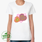 Женская футболка органик