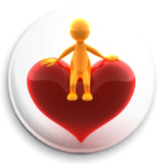 Человечек на сердце