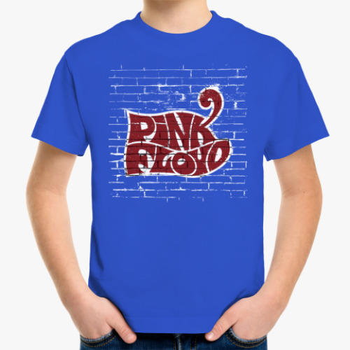 Детская футболка с принтом Pink Floyd