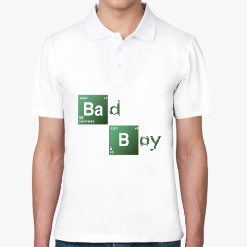Рубашка поло с принтом Bad Boy