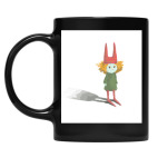 Кружка цветная UV-DTF