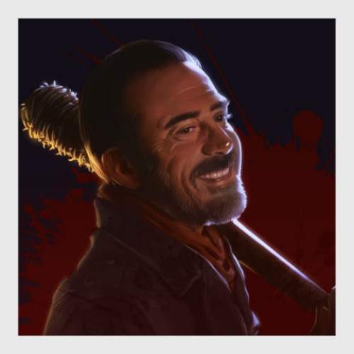 Постер с принтом Ниган