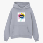 Толстовка худи оверсайз