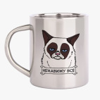 Кружка металлическая