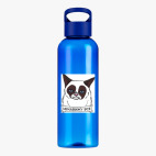 Прозрачная спортивная бутылка