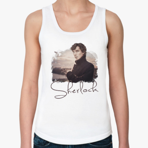 Женская майка с принтом The Science of Deduction