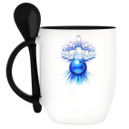 Кружка с ложкой