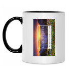 Кружка двухцветная