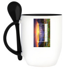 Кружка с ложкой