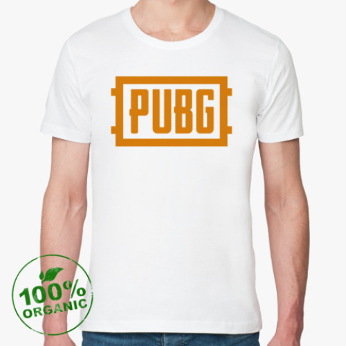 Футболка из органик-хлопка PlayerUnknown's Battlegrounds / PUBG (ПУБГ) [1]