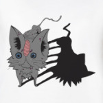  Кот серый