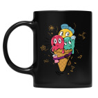 Кружка цветная UV-DTF