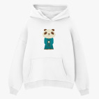 Толстовка худи оверсайз