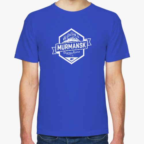 Футболка с принтом Мурманск