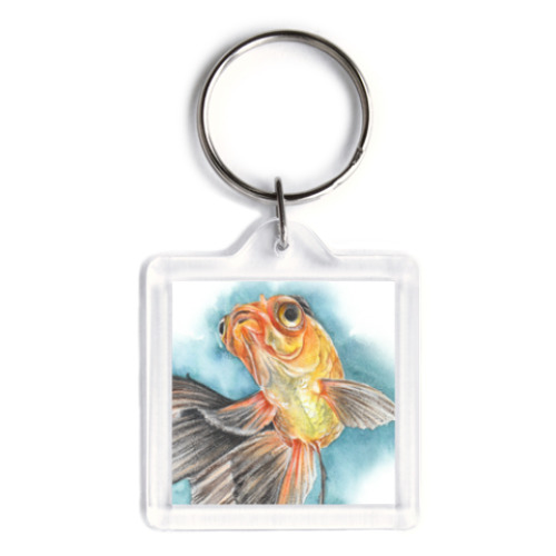 Брелок Золотая рыбка