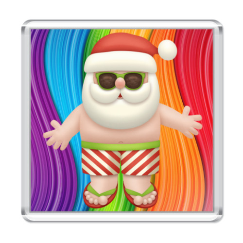 Магнит Кульный Санта