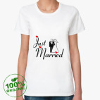 Женская футболка органик