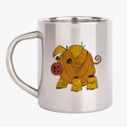 Кружка металлическая