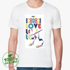 Мужская футболка органик