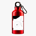 Металлическая бутылка 400 мл UV-DTF