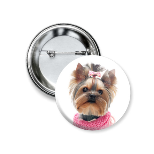 Значок 37мм с принтом Йорк