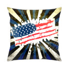 Американский флаг. Гранж.