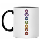 Кружка двухцветная