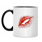 Кружка двухцветная