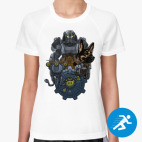 Женская спортивная футболка