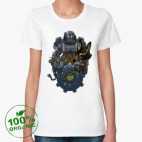 Женская футболка органик