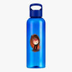 Прозрачная спортивная бутылка