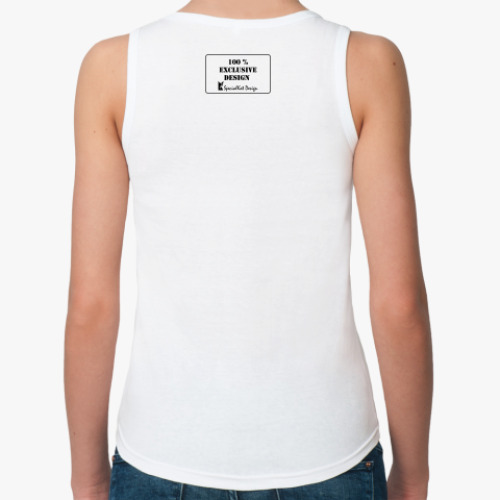 Женская майка с принтом Elvis