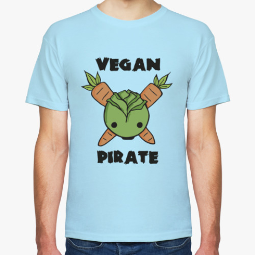 Футболка Веган пират