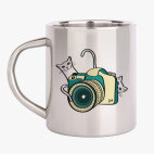 Кружка металлическая